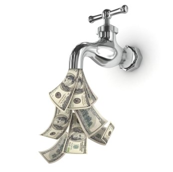 Cash Flow Faucet